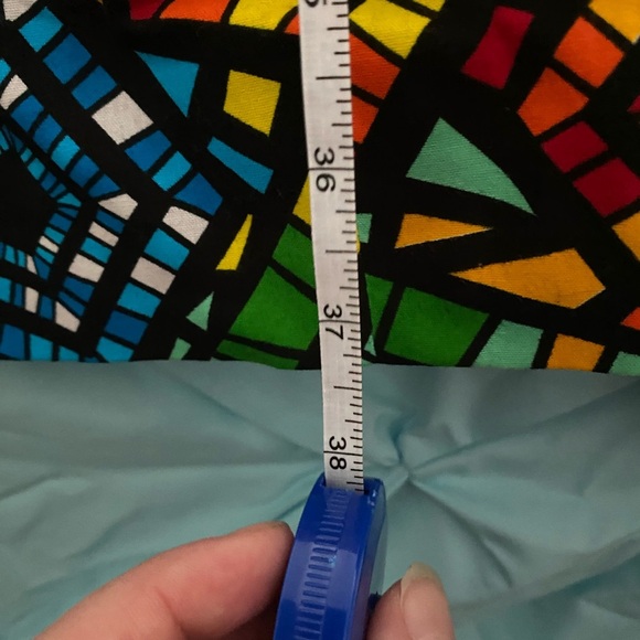 Red and Pink Blazer with Geometric Pattern - Picture 4 of 6